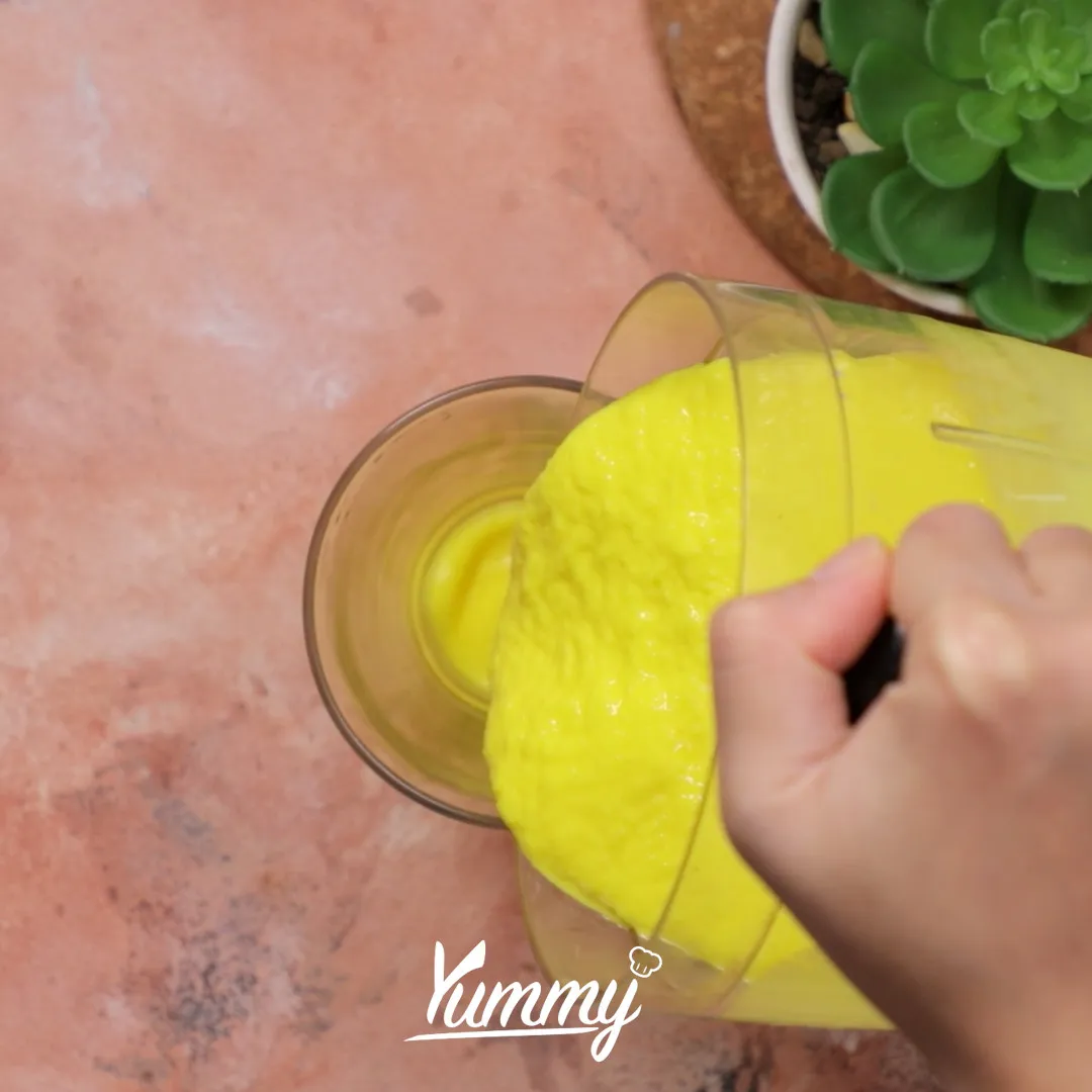 Step 4 Es Susu Mangga Soda