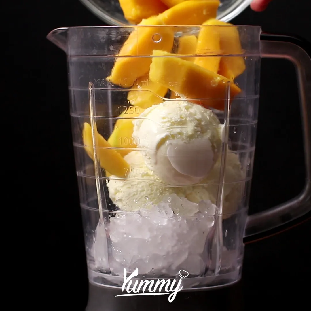 Step 2 Es Susu Mangga Soda