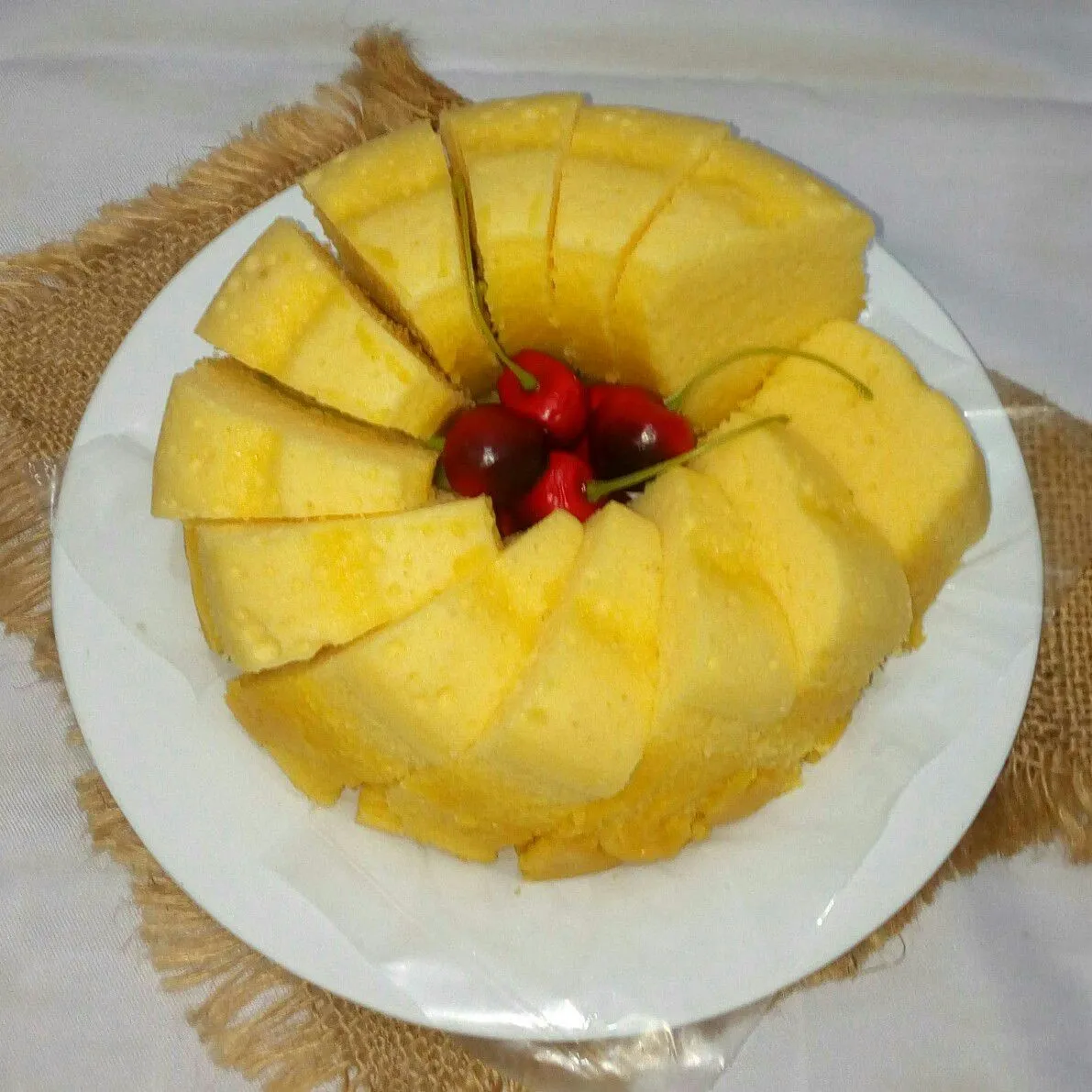 Bolu Santan Kukus