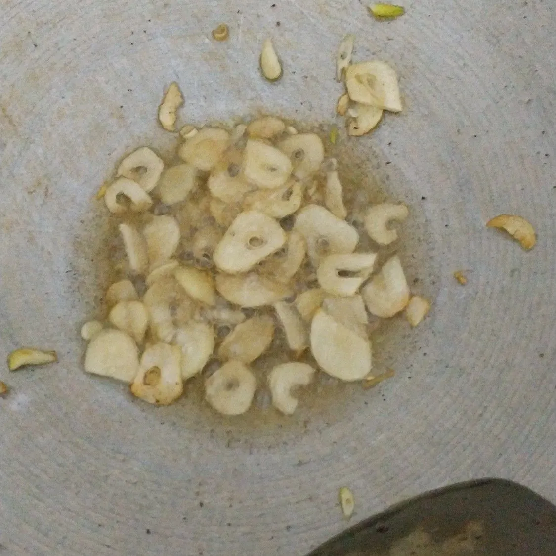 Step 2 Tumis Sawi Putih Udang Bakso