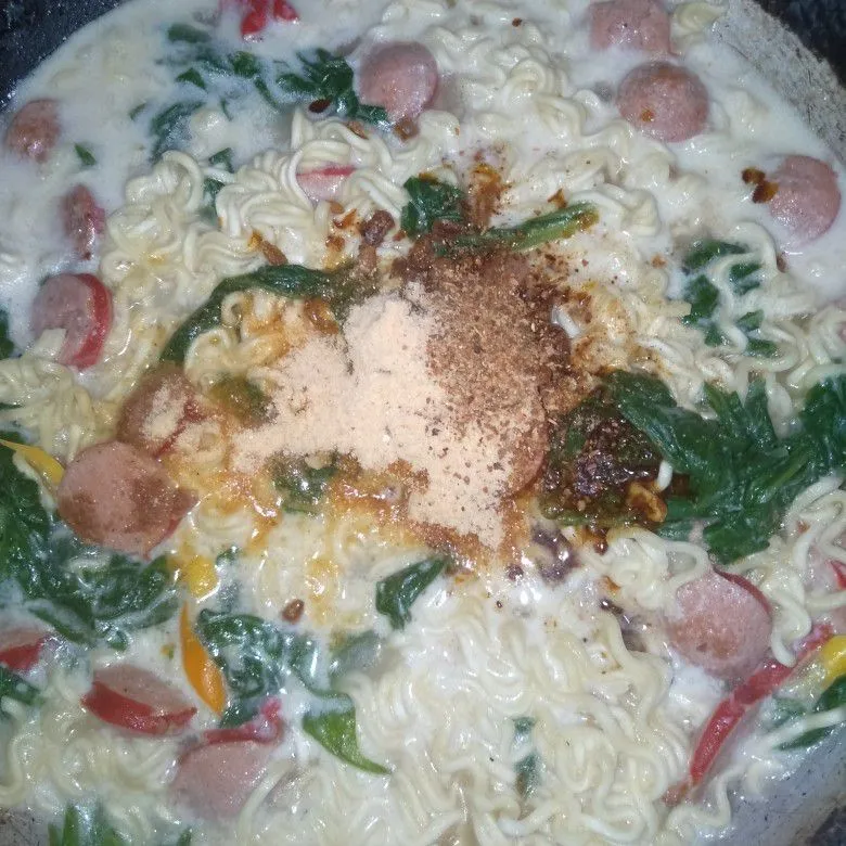 Step 7 Mie Kari Spesial Kuah Santan