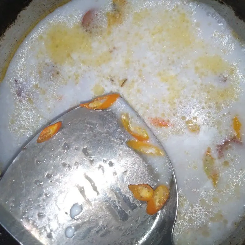 Step 4 Mie Kari Spesial Kuah Santan