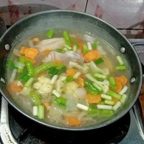 Step 3 Sup Jamur Putih