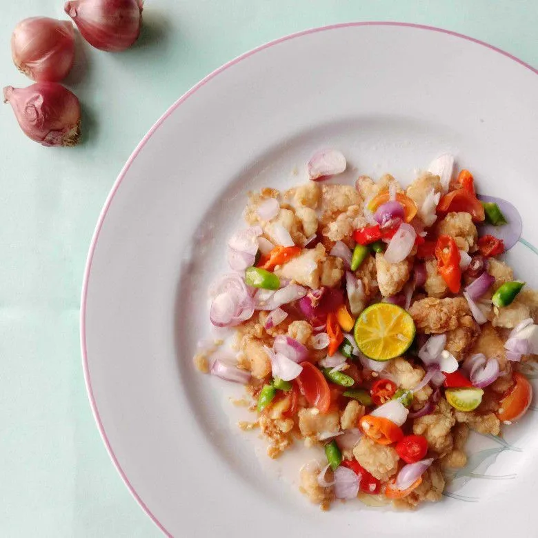 Crispy Chicken With Colo - Colo #JagoMasakMinggu10Periode3