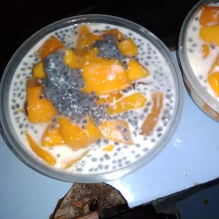 Step 5 Mango Milk Cheese