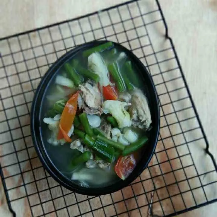Sop Buncis Bunga Kol