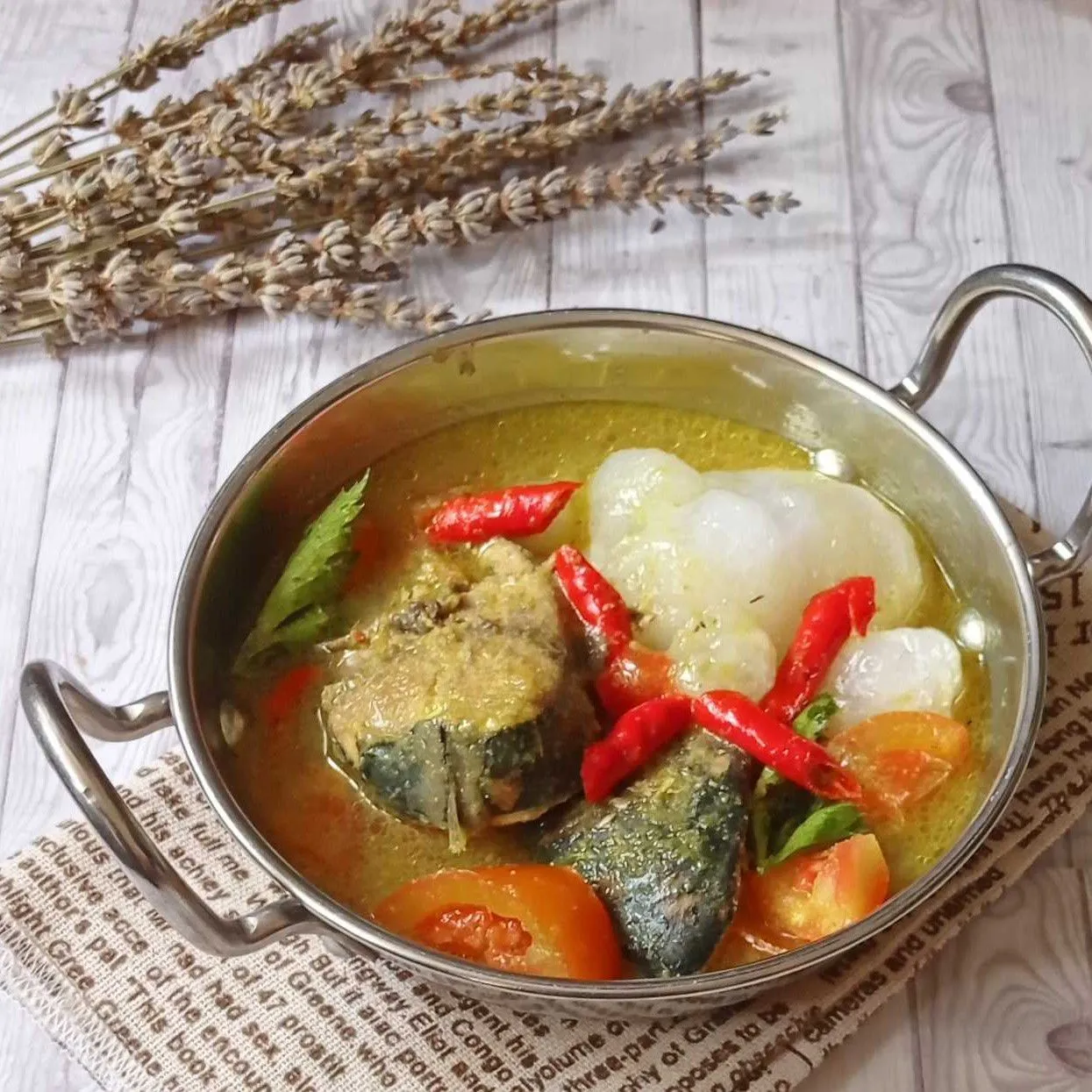 Papeda Ikan Kuah Kuning #JagoMasakMinggu10Periode3