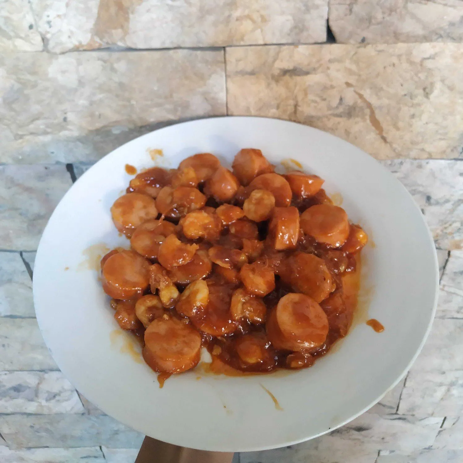 Sosis Udang Asem Manis