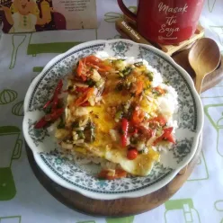 Nasi Telur Ceplok #JagoMasakMinggu10Periode3