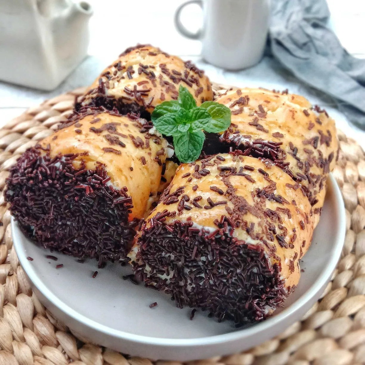 Roti Gulung Coklat Khas Manokwari #JagoMasakMinggu10Periode3