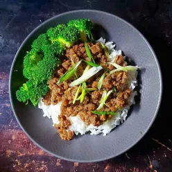 Mongolian Beef Rice Bowl