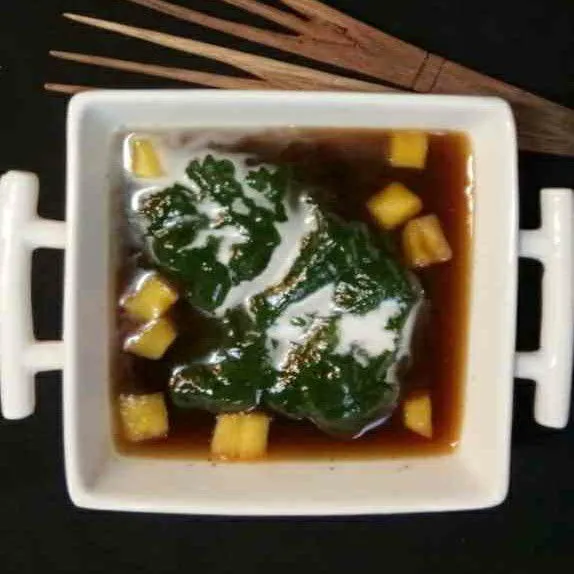 Papeda Daun Suji #JagoMasakMinggu10Periode3