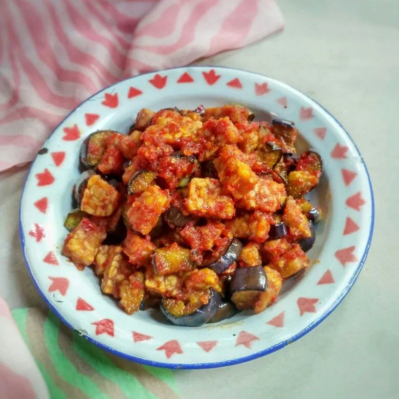 Sambal Terong dan Tempe