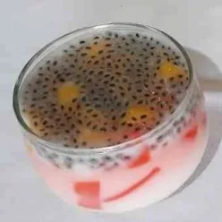 Es Jelly Susu Mangga Selasih