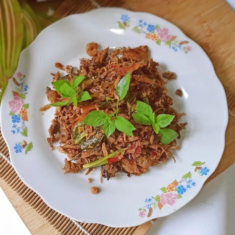 Step 6 Cakalang Fufu Pedas