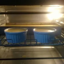 Panggang selama 20 menit sampai setengah matang.