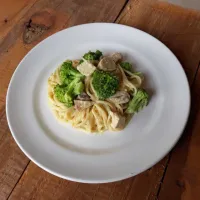 Spaghetti Chicken Broccoli Alfredo #JagoMasakMinggu4Periode3