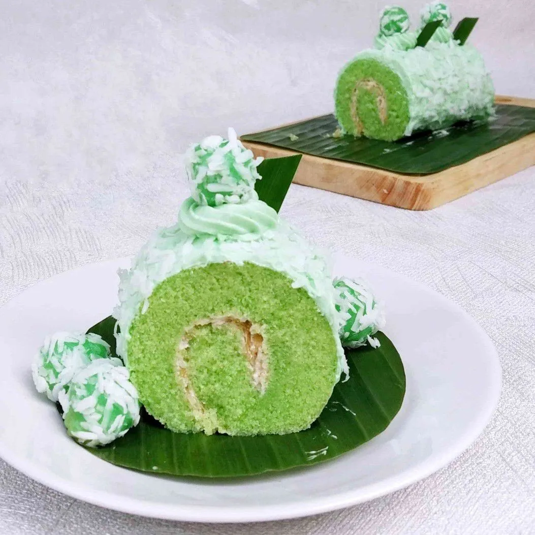 Klepon Roll Cake #YummyOCC12