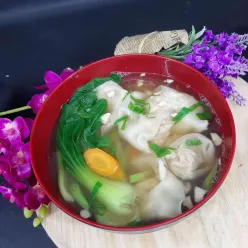 Wonton Soup Vegetable (diet)