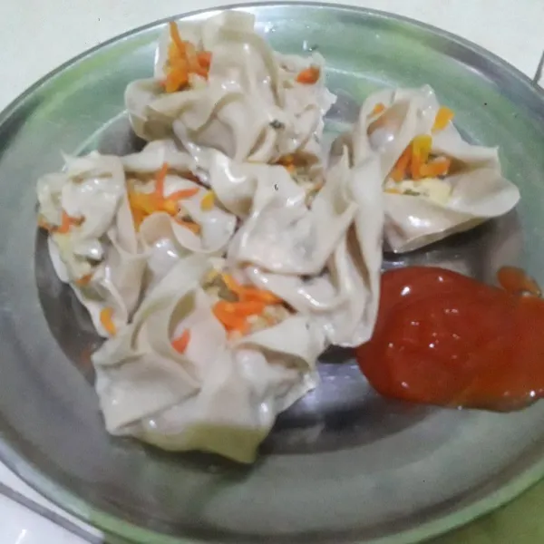 Dimsum tahu siap dinikmati