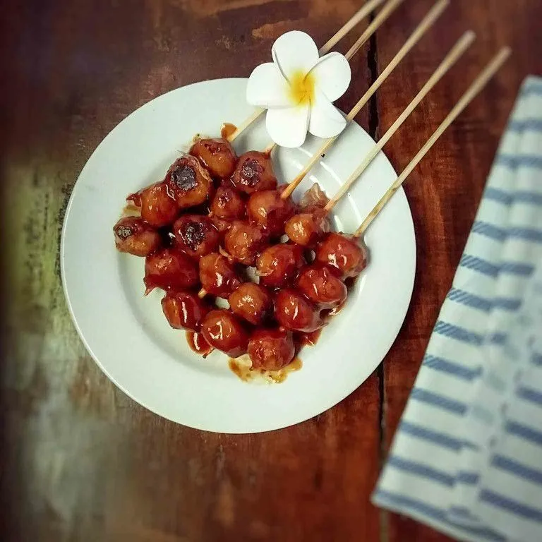 Bakso Bakar Saus Barbeque