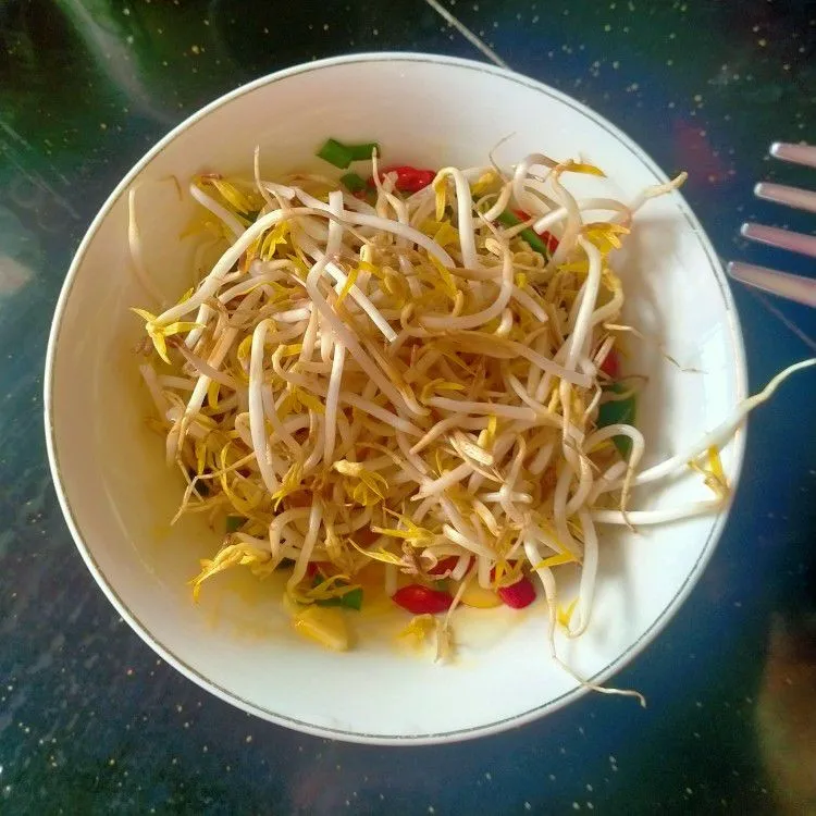Step 3 Omlet Kecambah