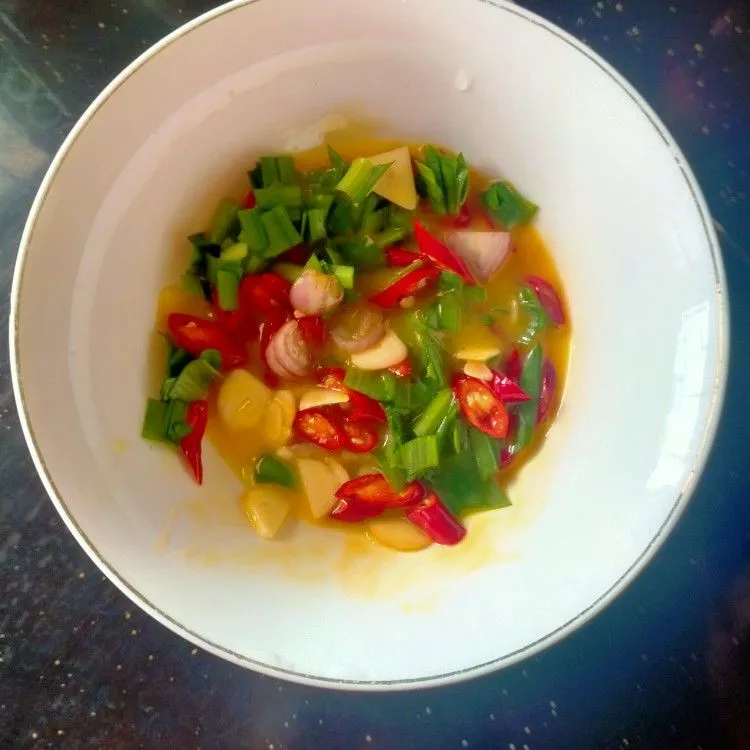 Step 2 Omlet Kecambah