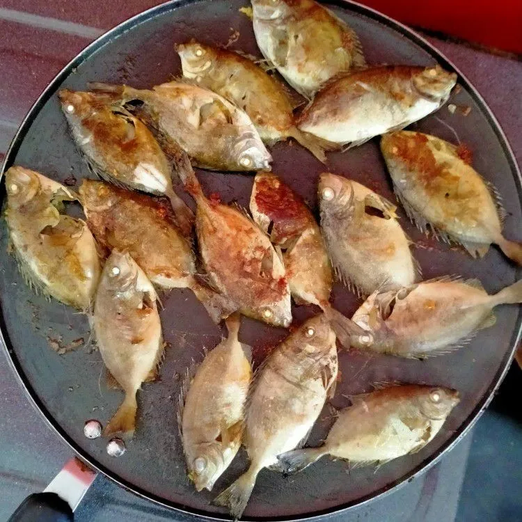 Step 5 Ikan Bawis Teflon