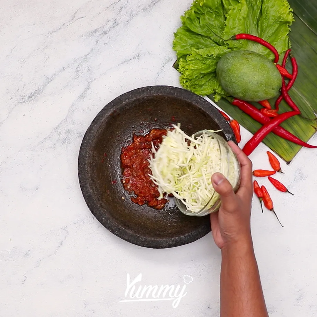Step 4 Sambal Pencit