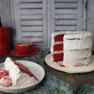 Red Velvet Sponge Cake #RoadtoIMY