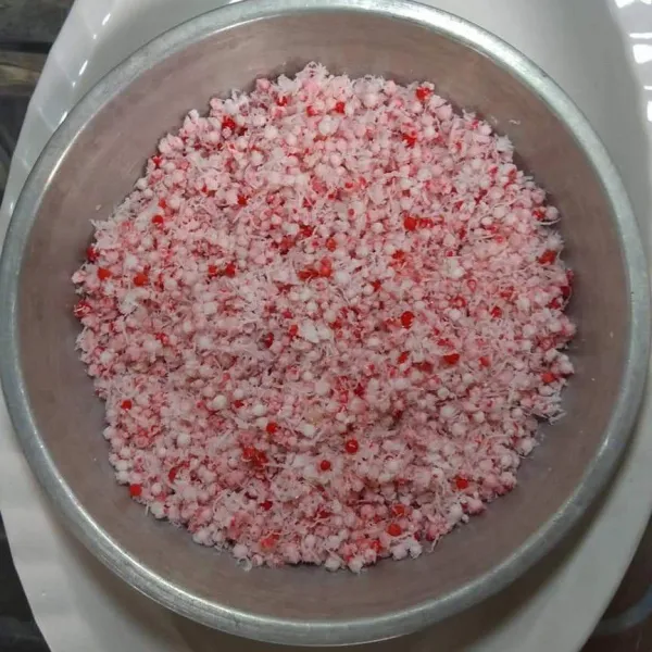 Aduk-aduk perlahan sampai tercampur rata