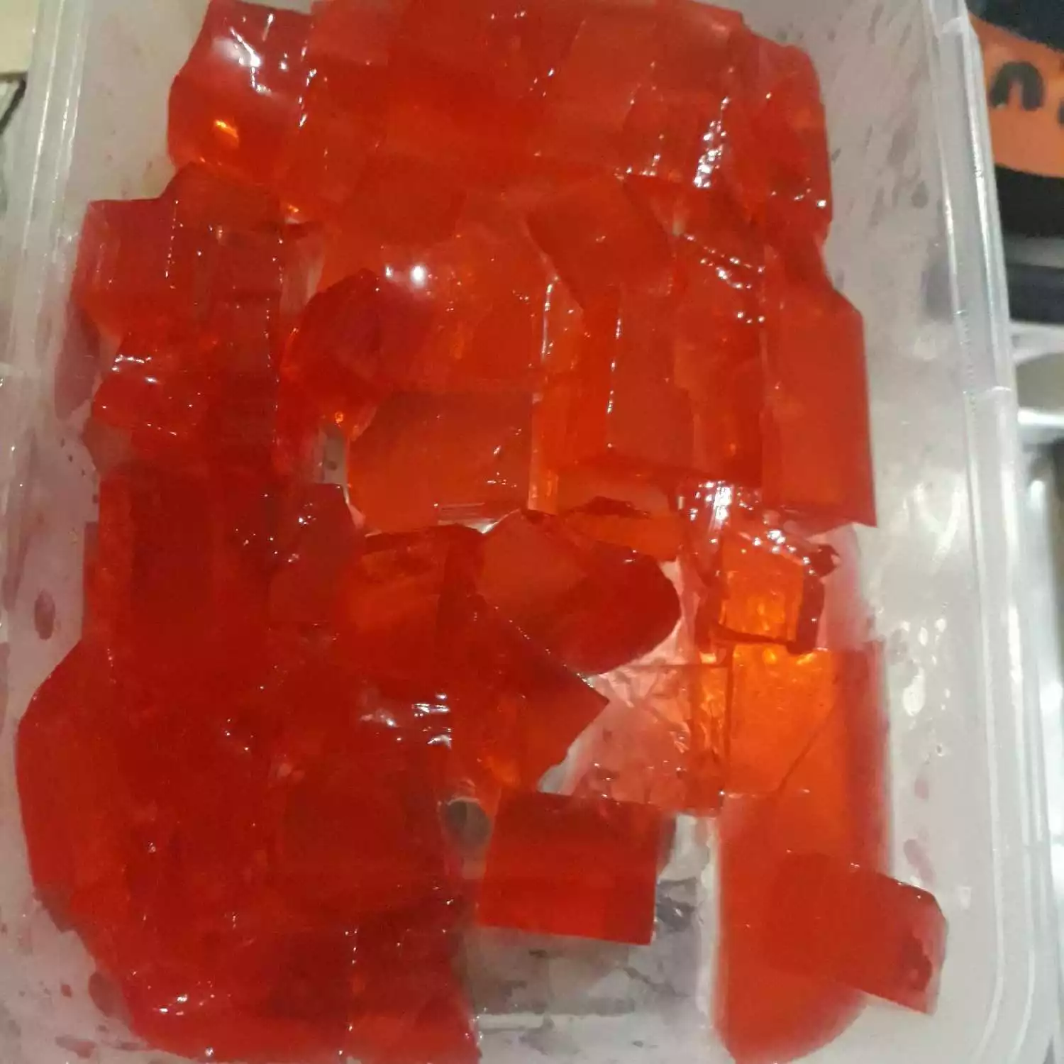 Step 3 Puding Mozaik Merah Putih