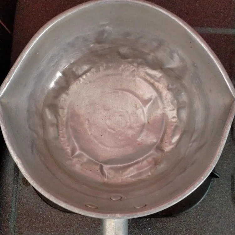 Step 2 Bubur Nasi Merah Putih