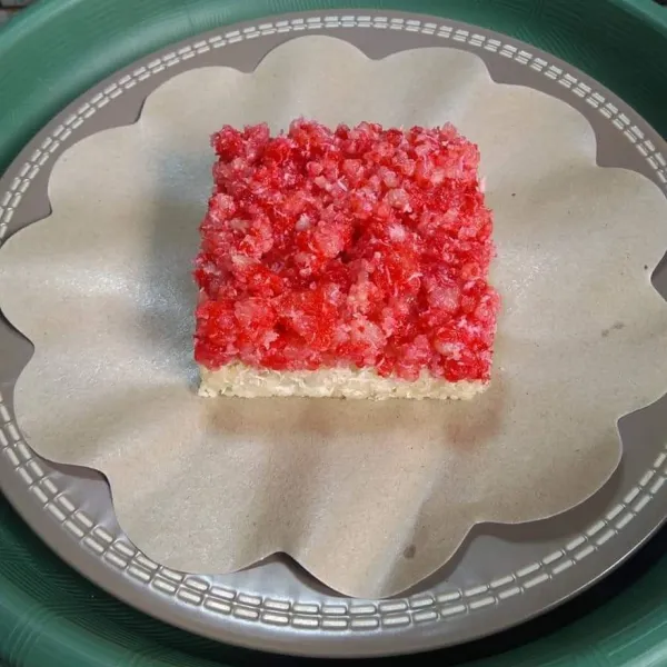 Angkat dan sajikan dengan di potong-potong sesuai selera