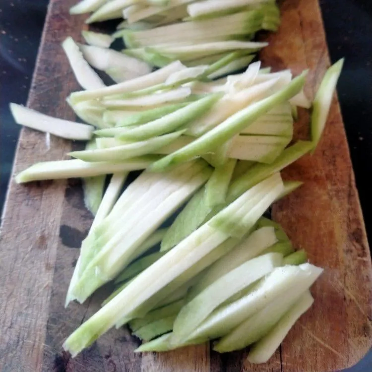 Step 1 Sambal Mangga Muda