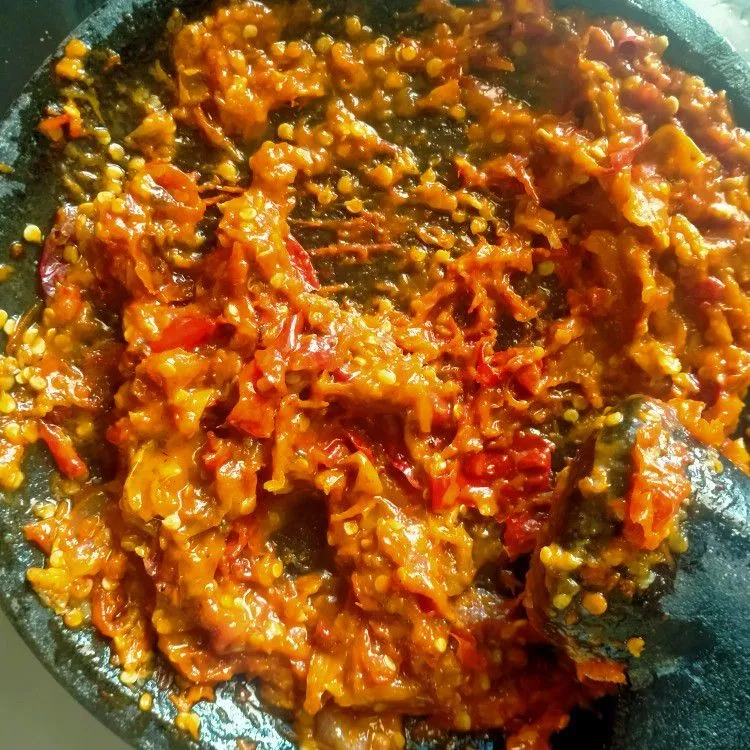 Step 4 Sambal Mangga Muda