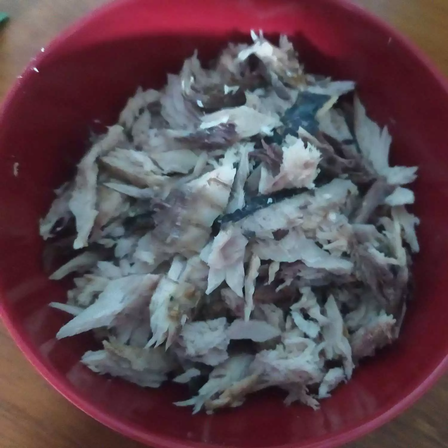 Step 1 Sambal Kemangi Tongkol Suwir
