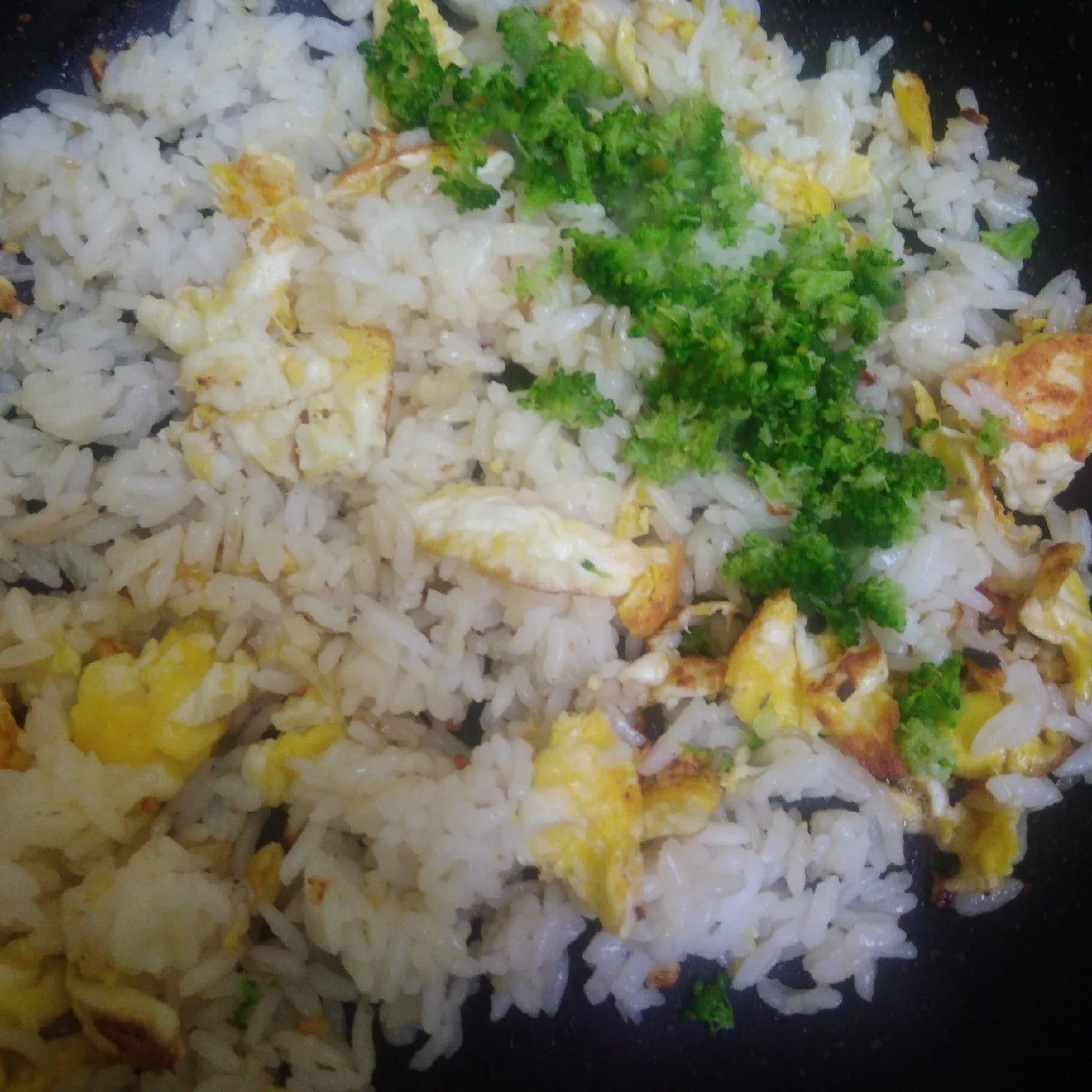 Step 5 Nasi Goreng Brokoli