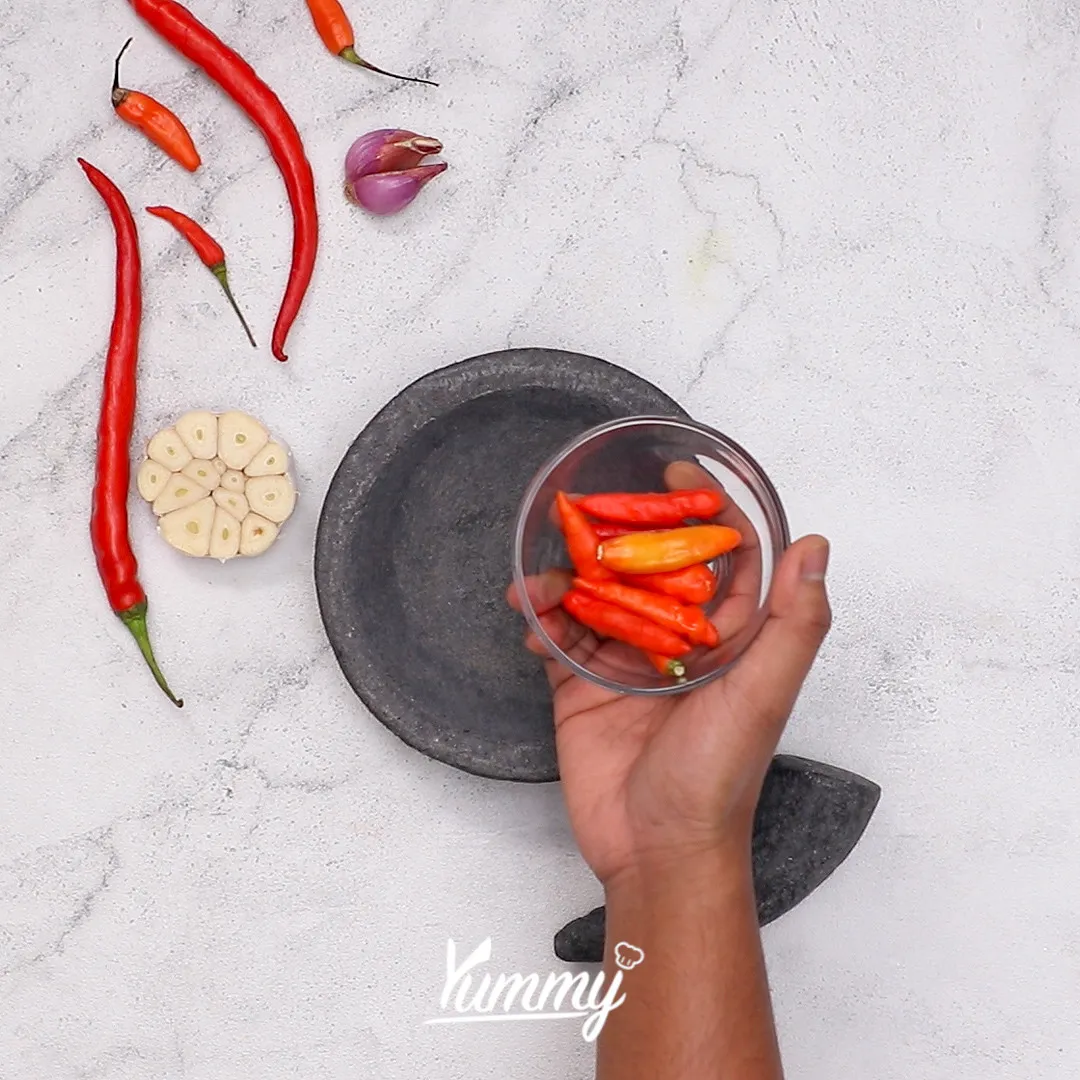 Step 1 Sambal Bawang