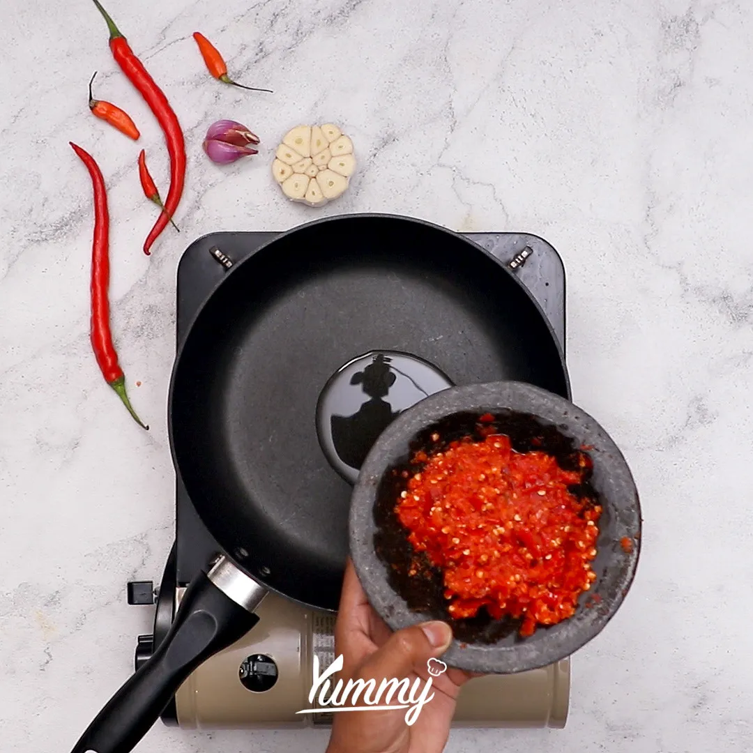 Step 3 Sambal Bawang