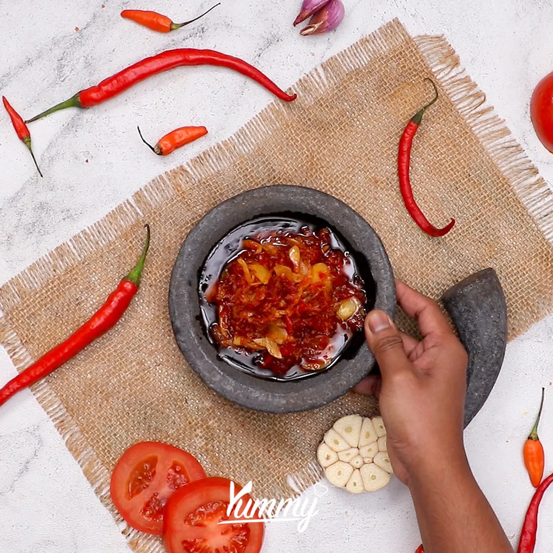 Step 5 Sambal Bawang