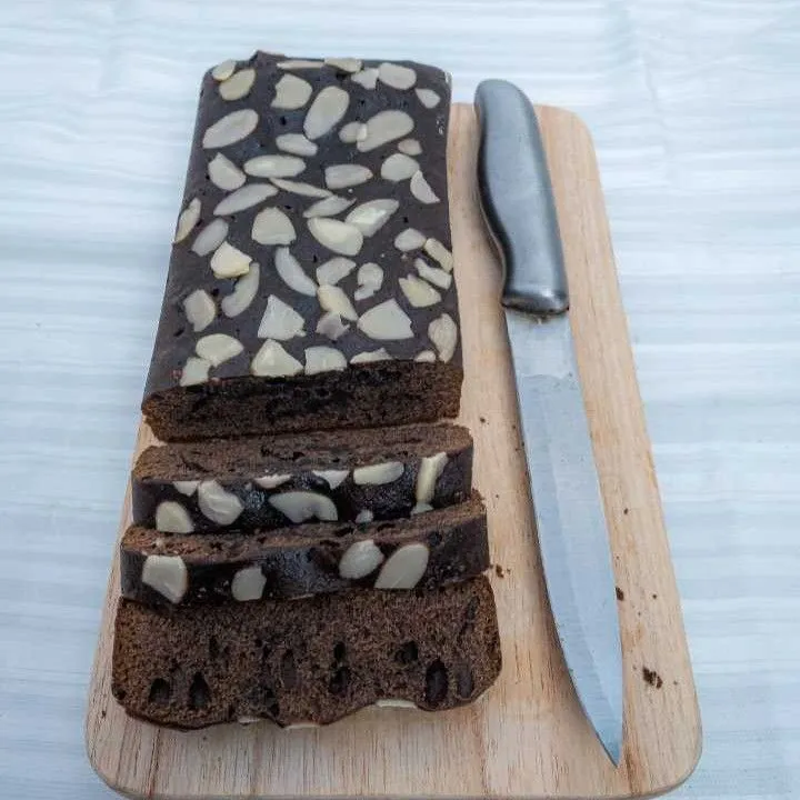 Fudgy Brownies Almond