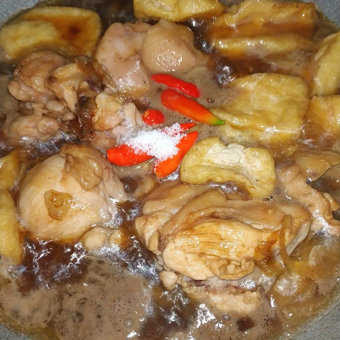 Step 8 Ayam Tahu Kecap Simple
