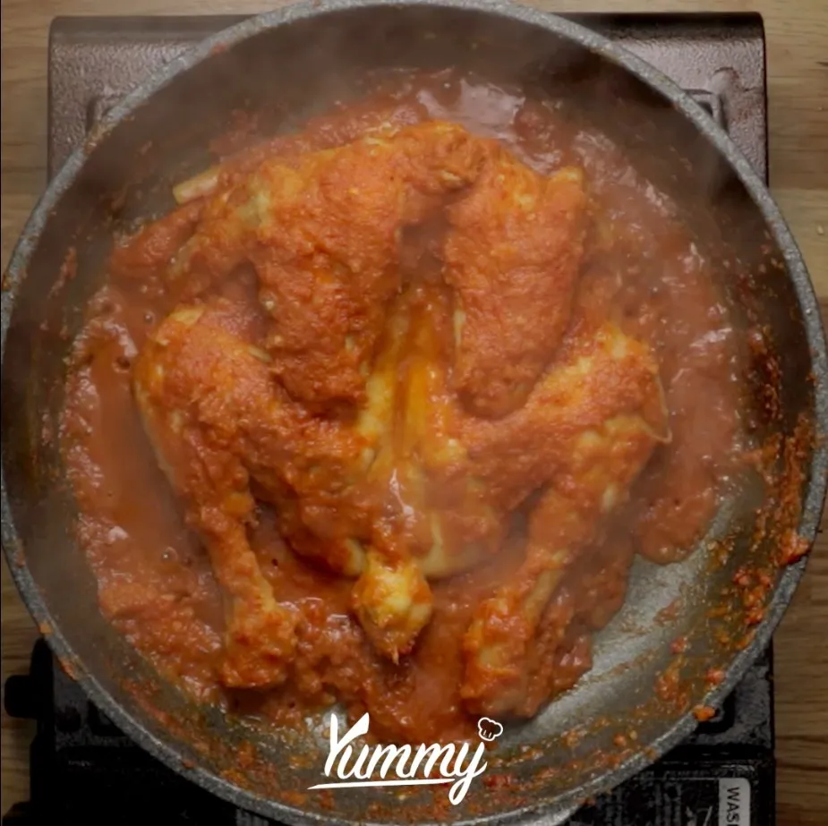 Step 4 Ayam Taliwang