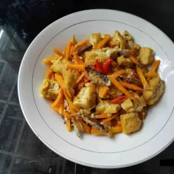 Oseng Pindang Tahu Wortel Pedas