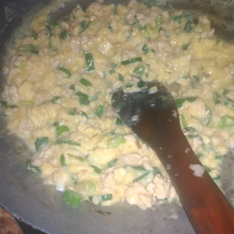 Step 6 Martabak Telur Ayam Cincang
