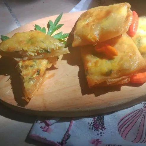 Step 10 Martabak Telur Ayam Cincang