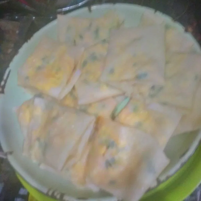 Step 8 Martabak Telur Ayam Cincang