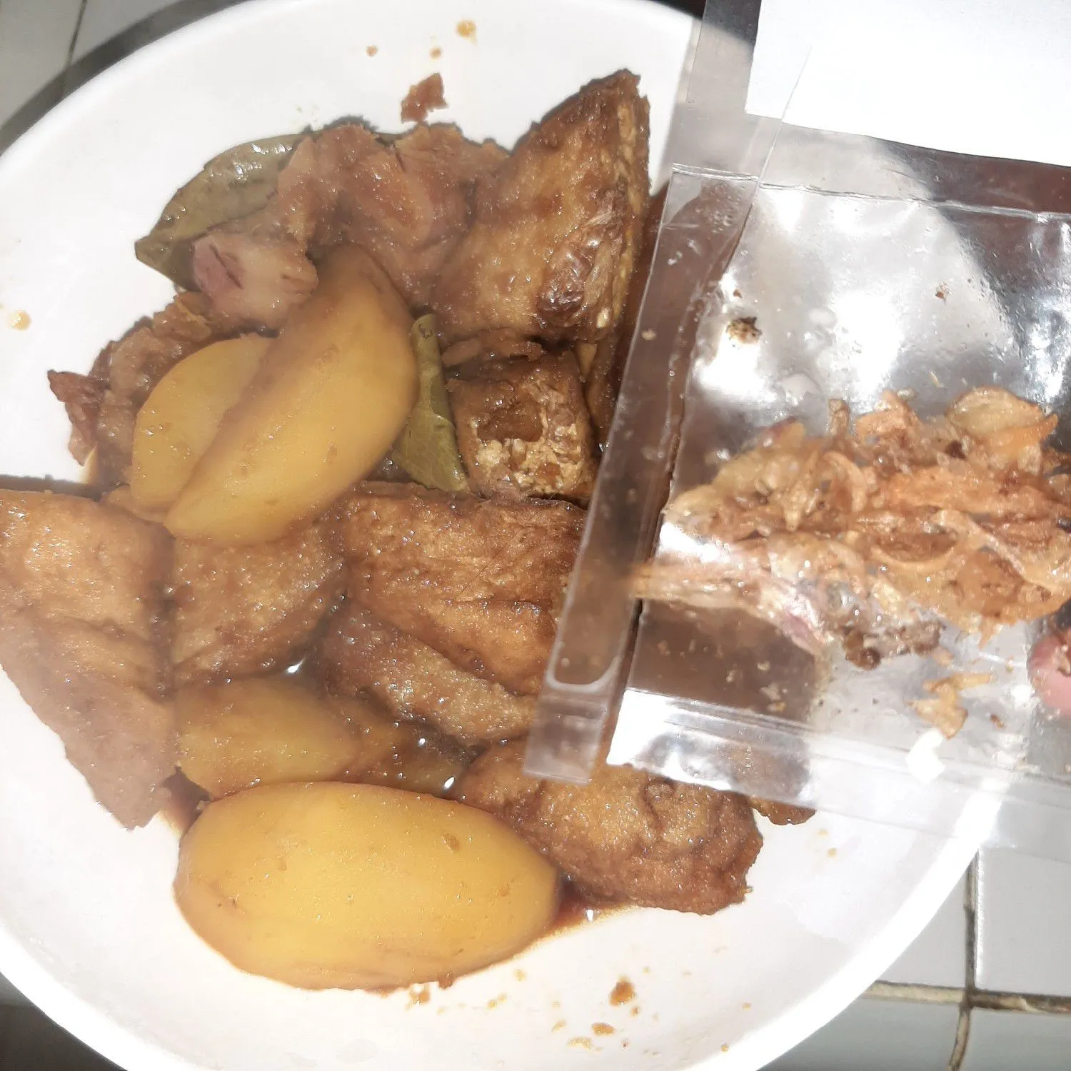 Step 10 Semur Tahu Kentang