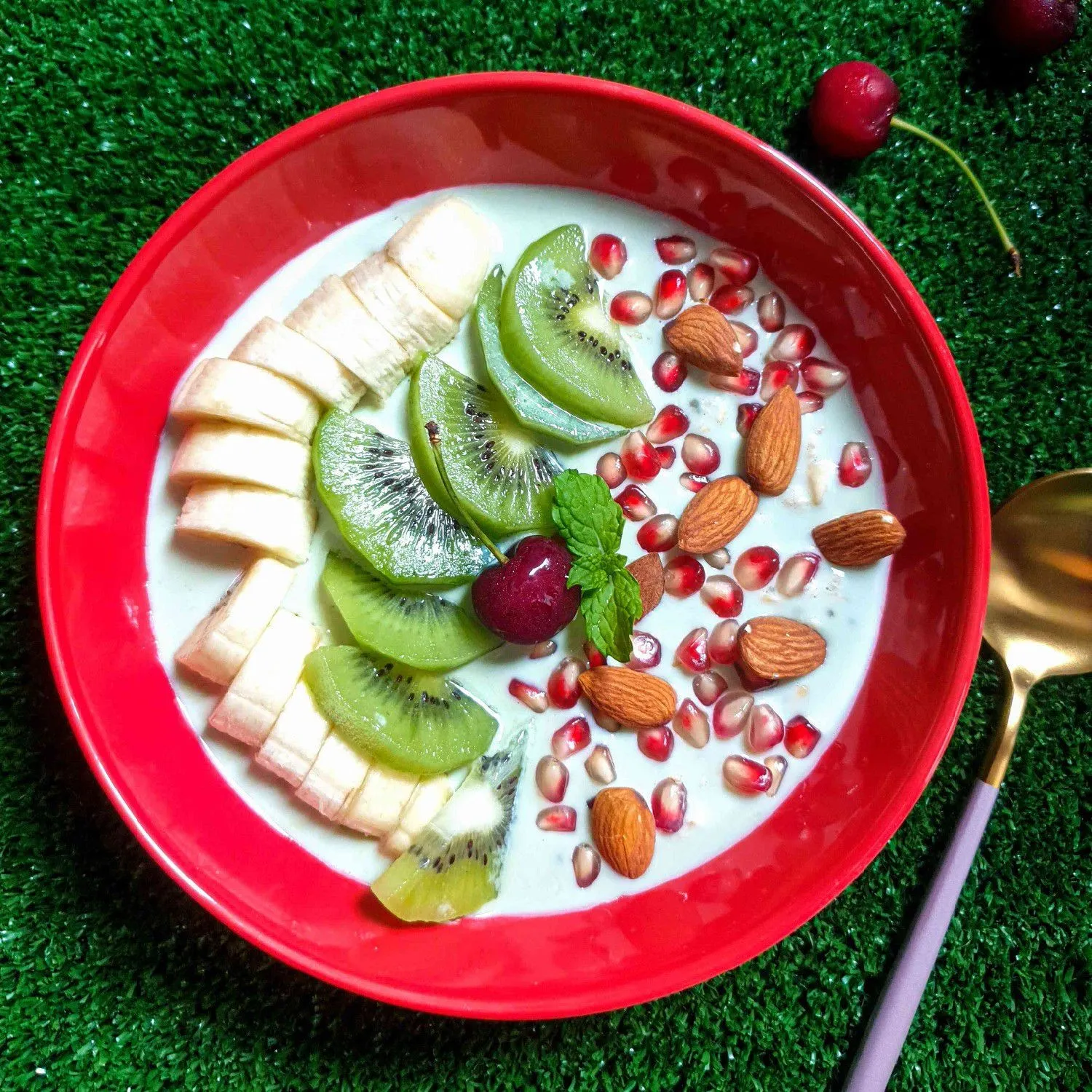 Overnight Oats Chia Matcha